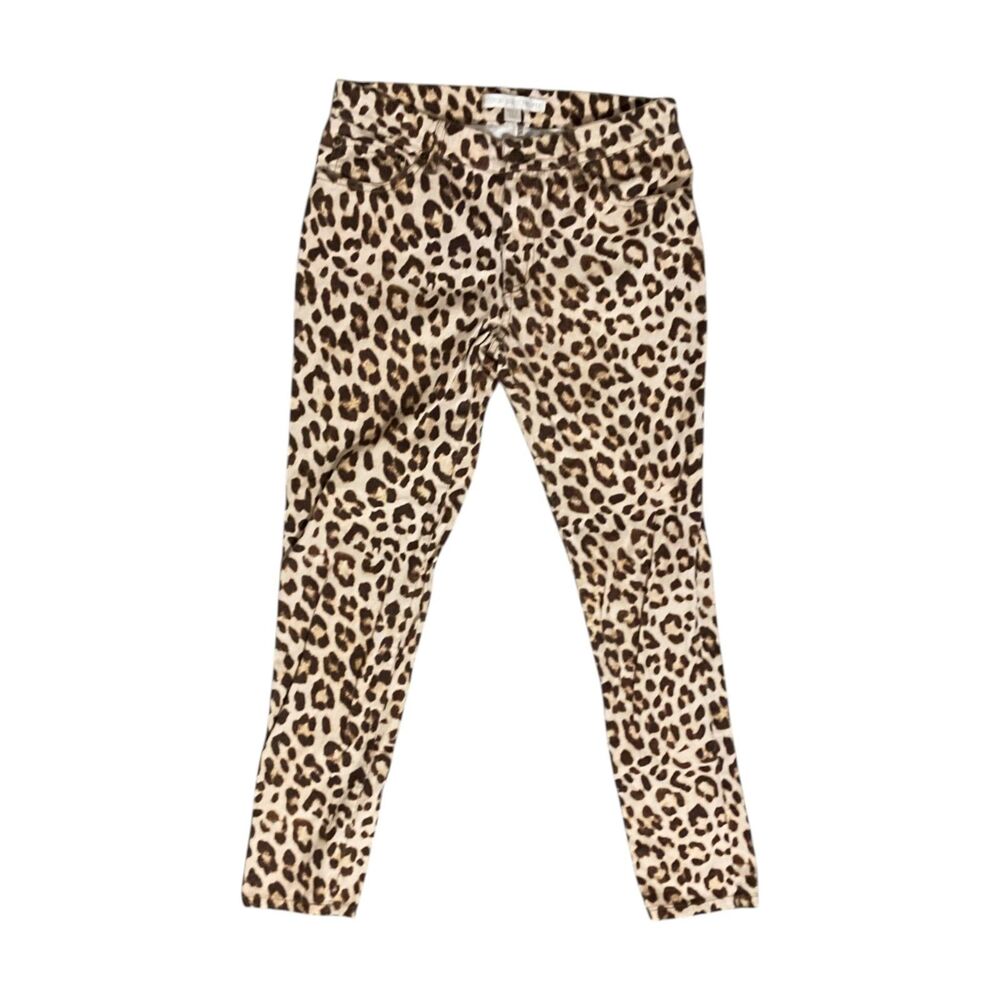 Boston Proper Animal Print Stretch Pants Size 4 - Picture 2 of 10